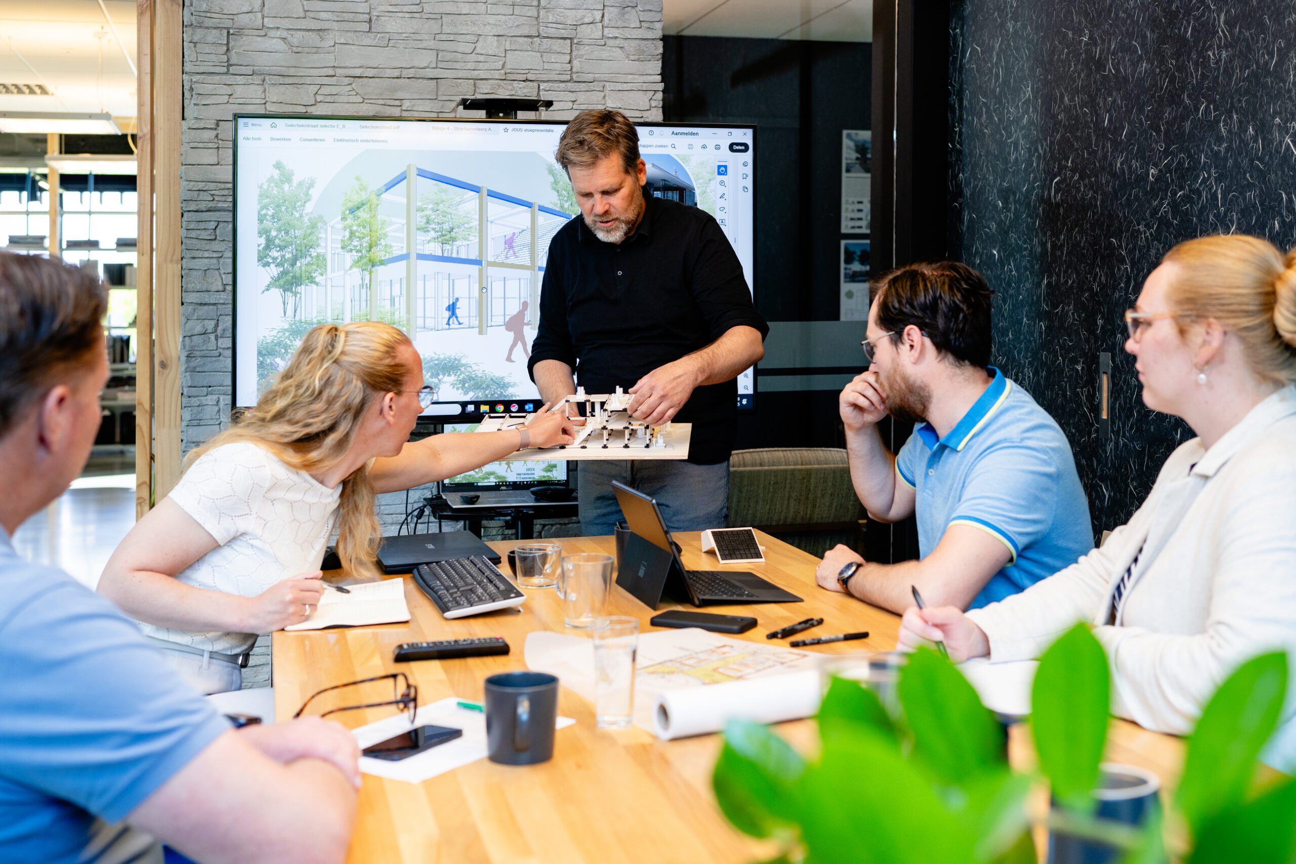 JOUS architectuur ontwerpoverleg