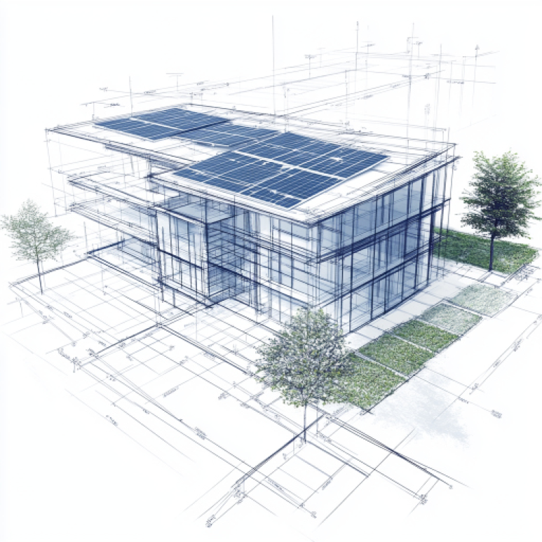 ydeldesign A highly detailed architectural blueprint of a susta 36d2f1b2 f2dc 46b7 bf80 e7b527133ad7