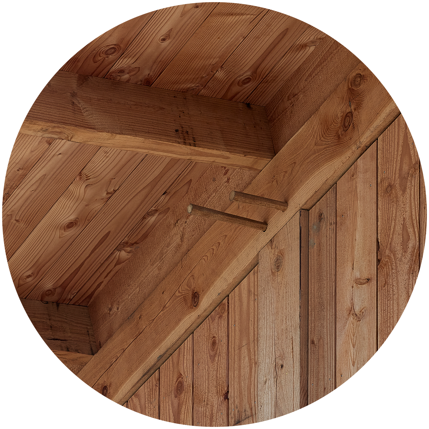 JOUS nieuwbouw leefschuur Leeuwarden houten pennen