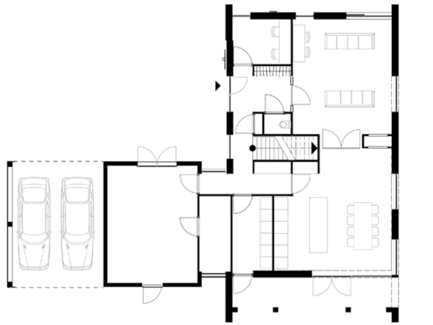 JOUS nieuwbouw woonhuis Franeker plattegrond BG