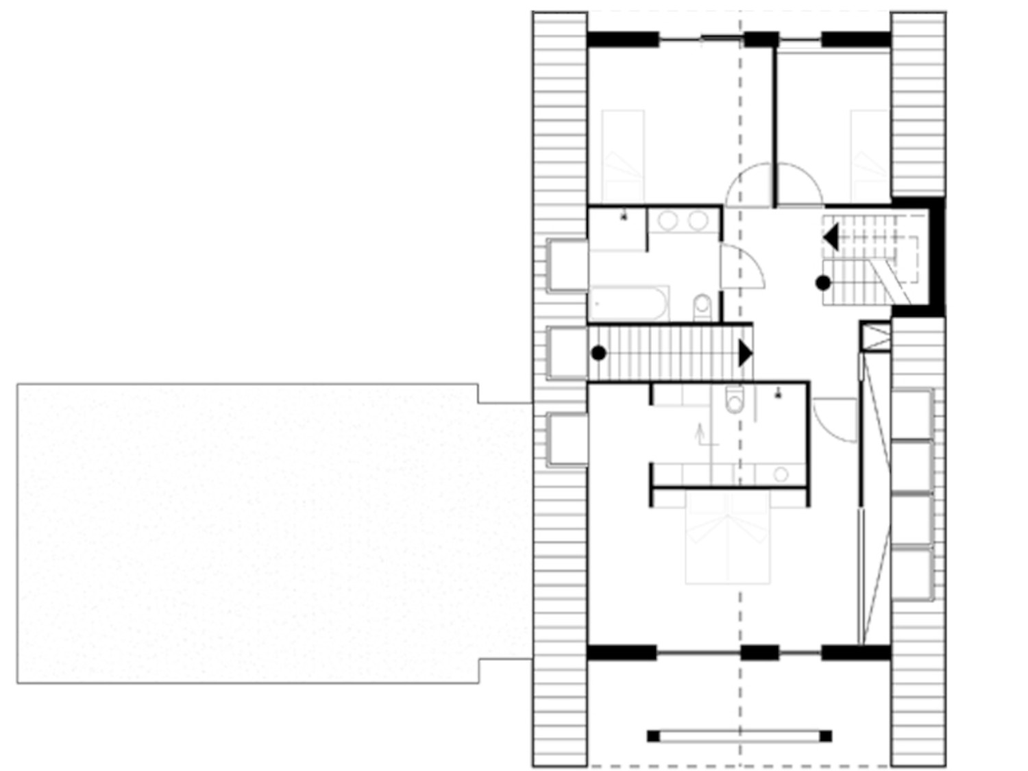 JOUS nieuwbouw woonhuis Franeker plattegrond verdieping