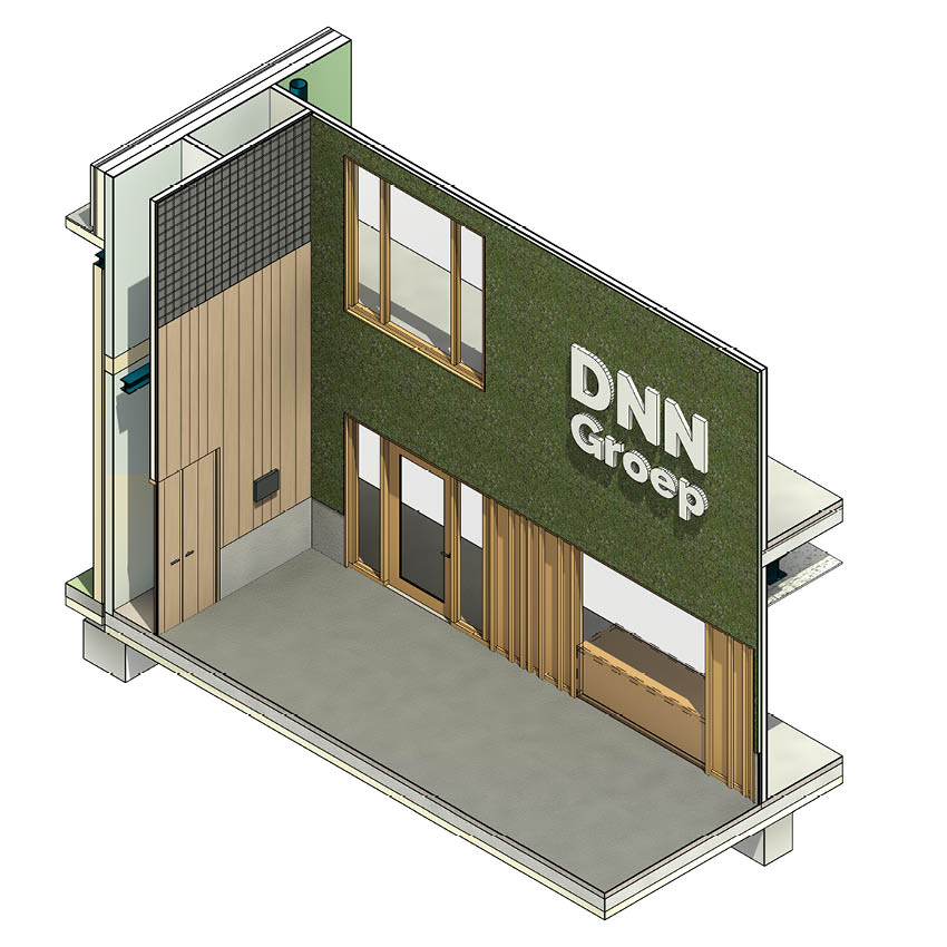 JOUS bedrijfspandDNNgroep entree